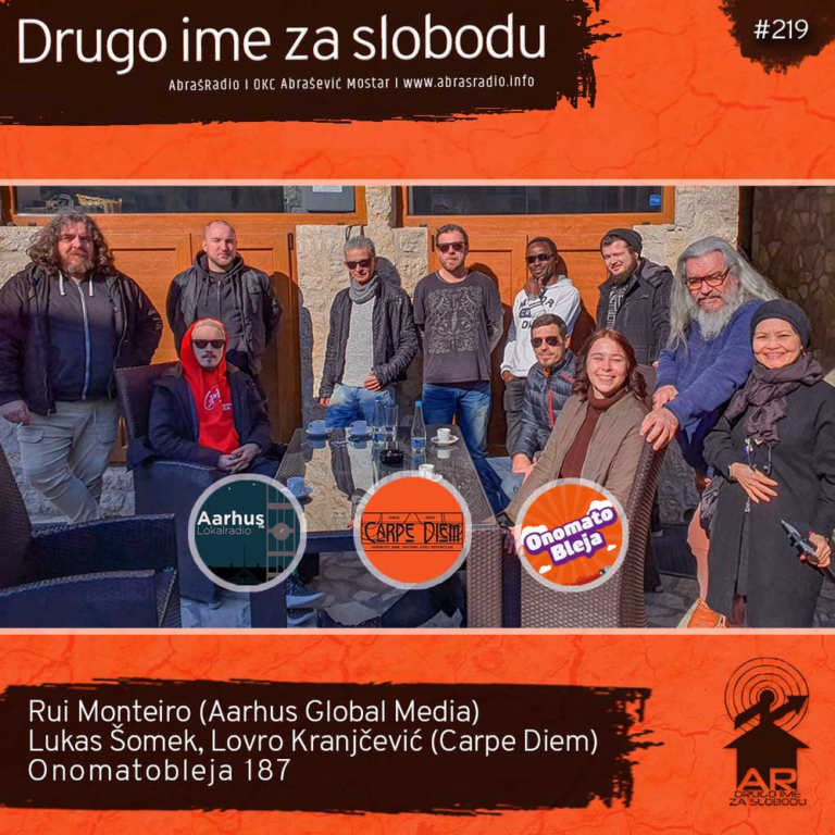 219: Rui Monteiro (Aarhus Global Media) + Lukas Šomek i Lovro Kranjčević (Carpe Diem) + Onomatobleja