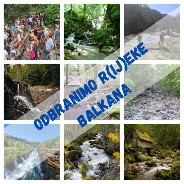 Ujedinjeni u borbi za rijeke Balkana AbrašRadio Mostar ekologija MHE
