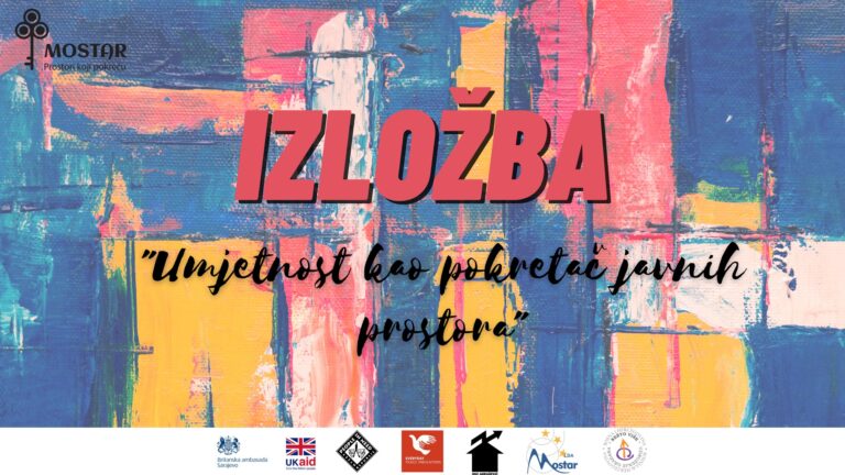 OKC Abrašević AbrašRadio Izložba Umjetnost kao pokreta javnih prostora