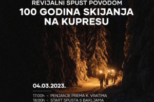 Revijalni spust povodom 100 godina skijanja na Kupresu
