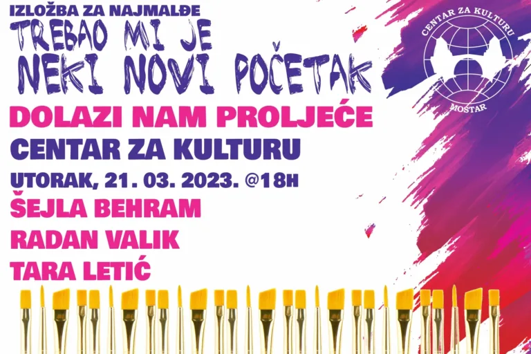 Mostarski centar za kulturu organizira izložbu za najmlađe