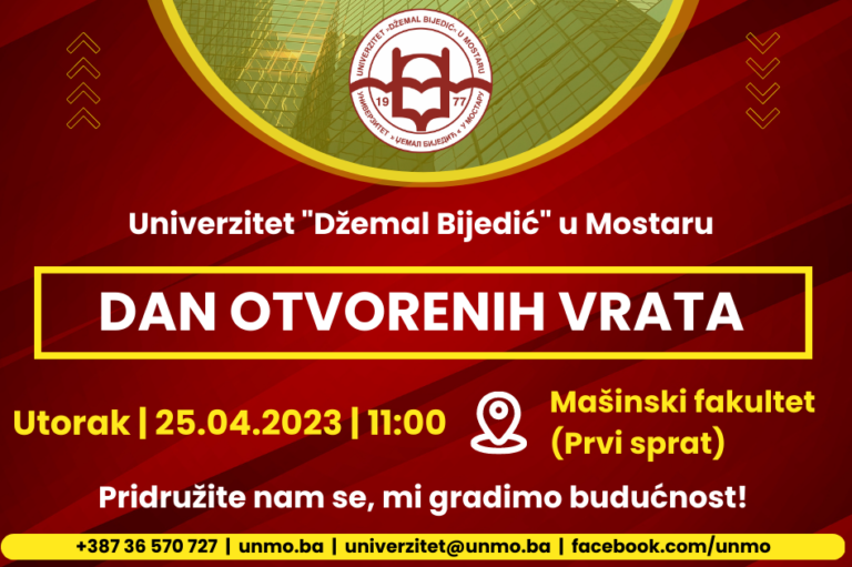 Dan otvorenih vrata na Univerzitetu “Džemal Bijedić” u Mostaru