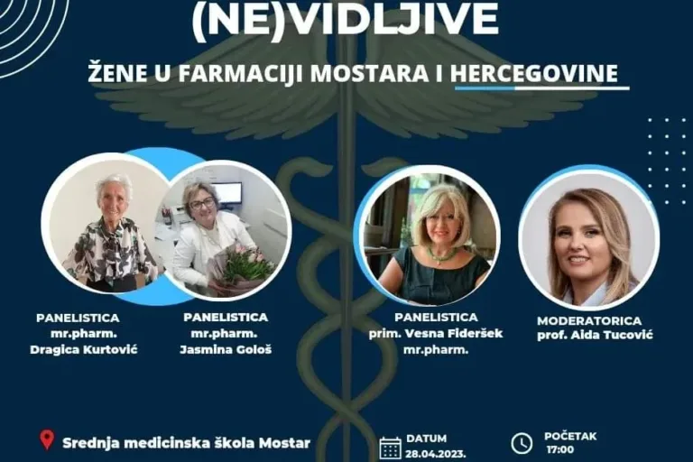 Panel diskusija „Nevidljive žene u farmaciji Mostara i Hercegovine“