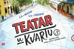 Teatar u kvartu 3.0 stiže u Mostar i Trebinje