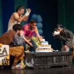 Prva repriza predstave "Psi(hopate)" u petak u NPM-u