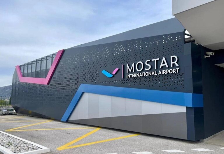 Zračna luka Mostar, institucionalna fotografija aerodroma iz 2026.
