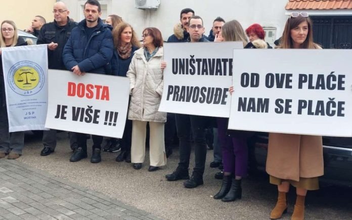 Štrajk zaposlenih u pravosuđu HNK traje od 7. septembra
