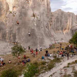Penjači na Blagaj Climbing Festu