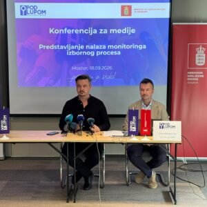 Konferencija za medije Koalicije Pod lupom