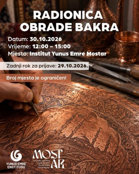 Radionica tradicionalne obrade bakra u Mostaru