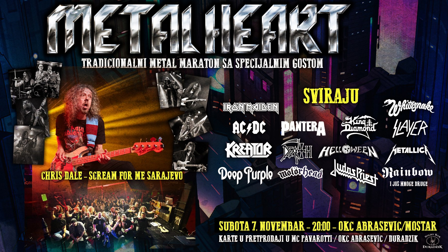 Zlaja predstavlja: Metal Heart u Mostaru